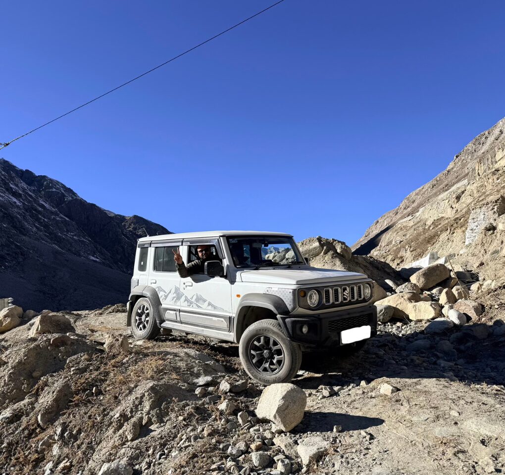 Off Roading Break on the Way Back